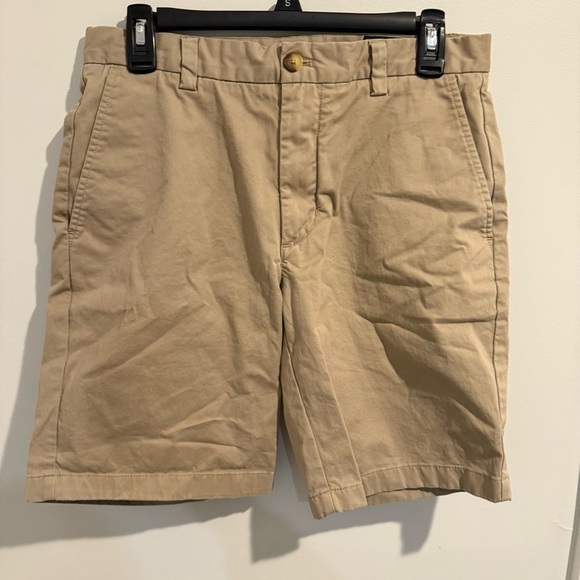 Vineyard Vines Breaker Short Flat Front Pockets Shorts Men’s 30‎  Tan - Picture 1 of 5